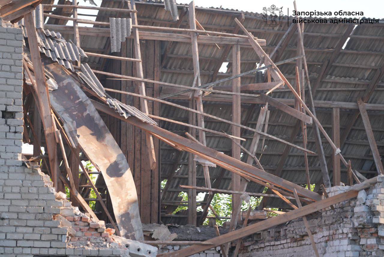 Наслідки обстрілів Запоріжжя 26 липня