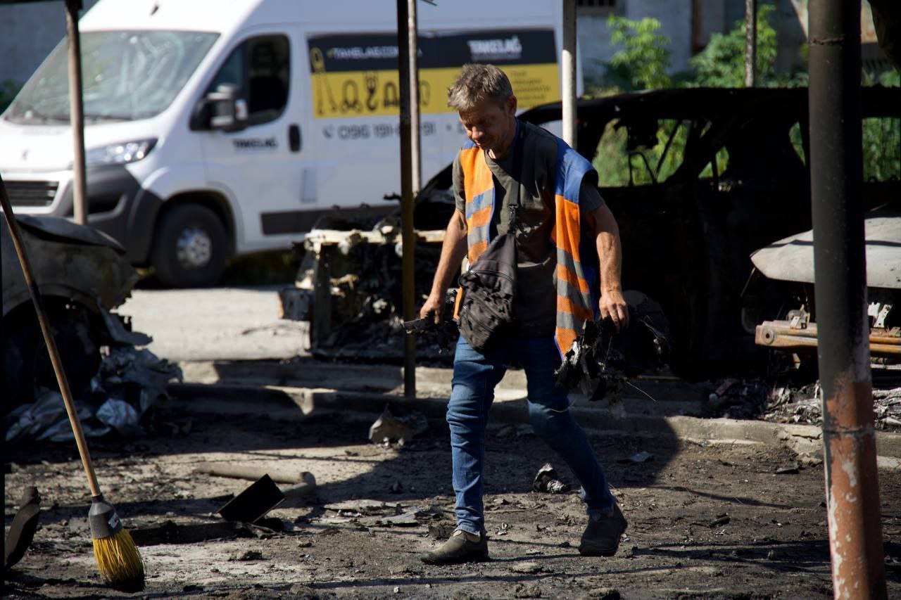 Наслідки удару по Дніпрі