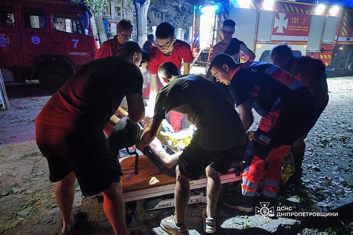 Наслідки російського ракетного удару по пенітенціарному закладу у Запорізькій області